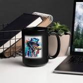 Trumpeter’s Tranquil Tunes Black Mug
